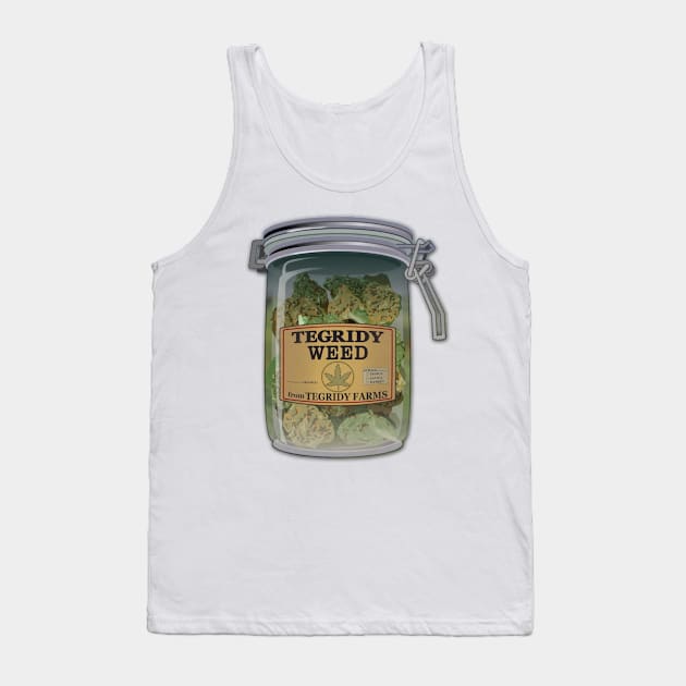 Tegridy Farm Weed Tank Top by Xanderlee7